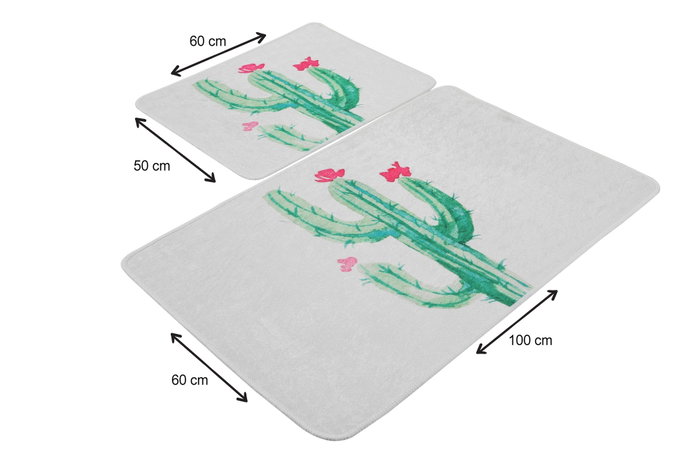 Mijölnir Fiore Djt Juego de alfombrillas de baño Multicolor